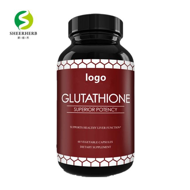Pribadi Label Glutathione Kapsul Kulit Memutihkan Produsen Pabrik
